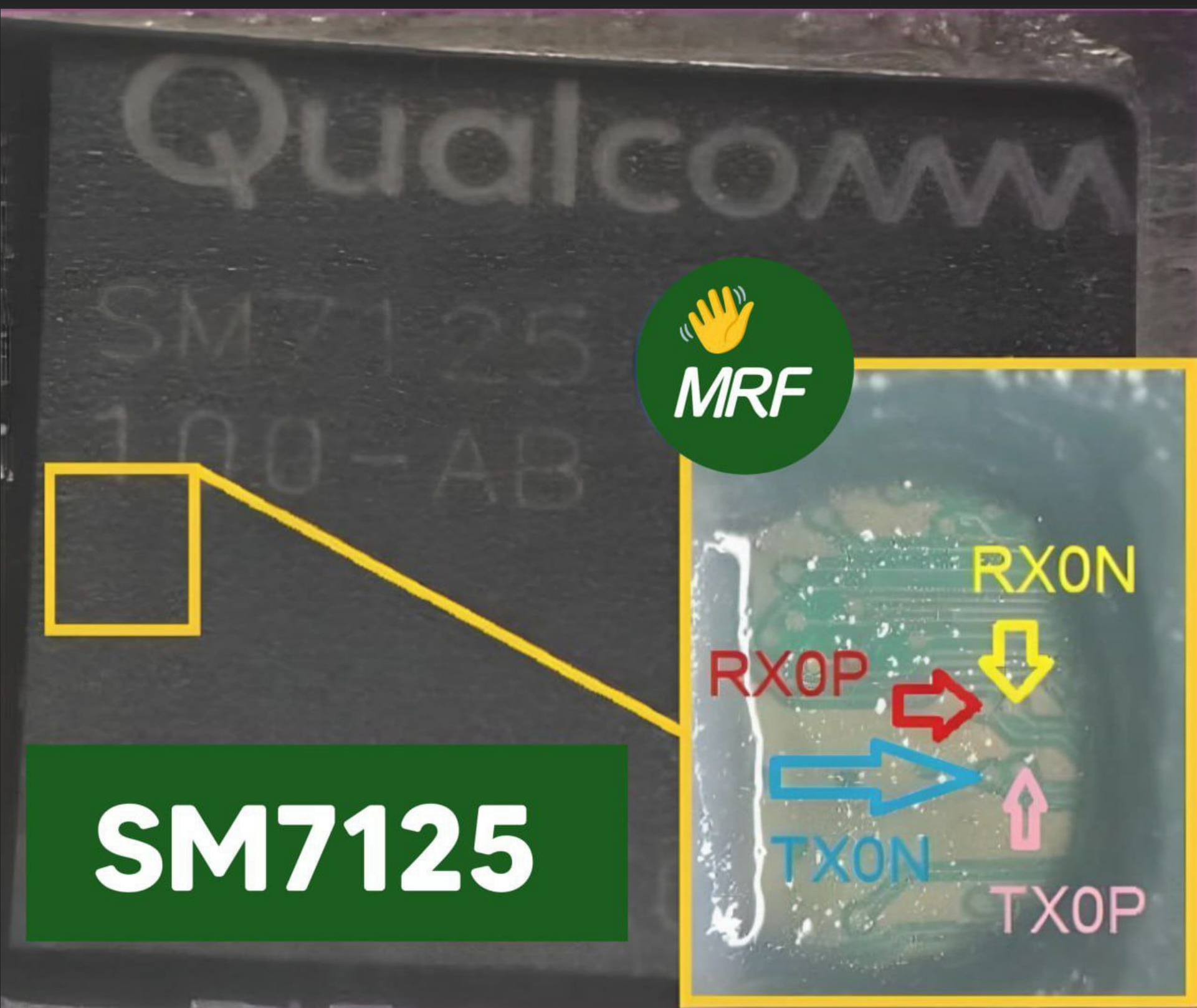 CPU Qualcomm SM7125 / Snapdragon 720G – Pinout UFS y modelos compatibles